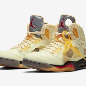Air Jordan retro 5 SP (Nike x offwhite)